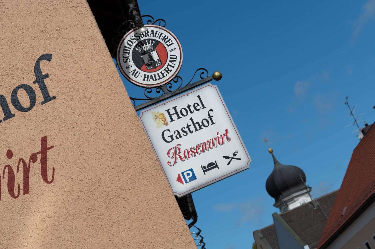 Hotel Gasthof Rosenwirt Au in der Hallertau Luaran gambar